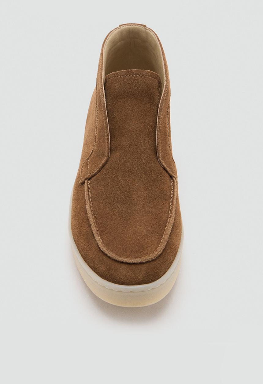 MANGO - Easyboot ankle boot - brown leather
