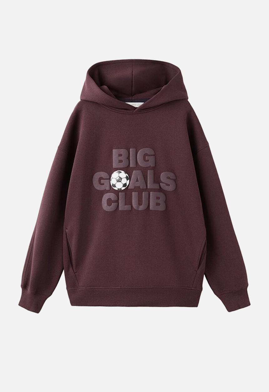 MANGO - Sweatshirt DGOALS - Dark Red