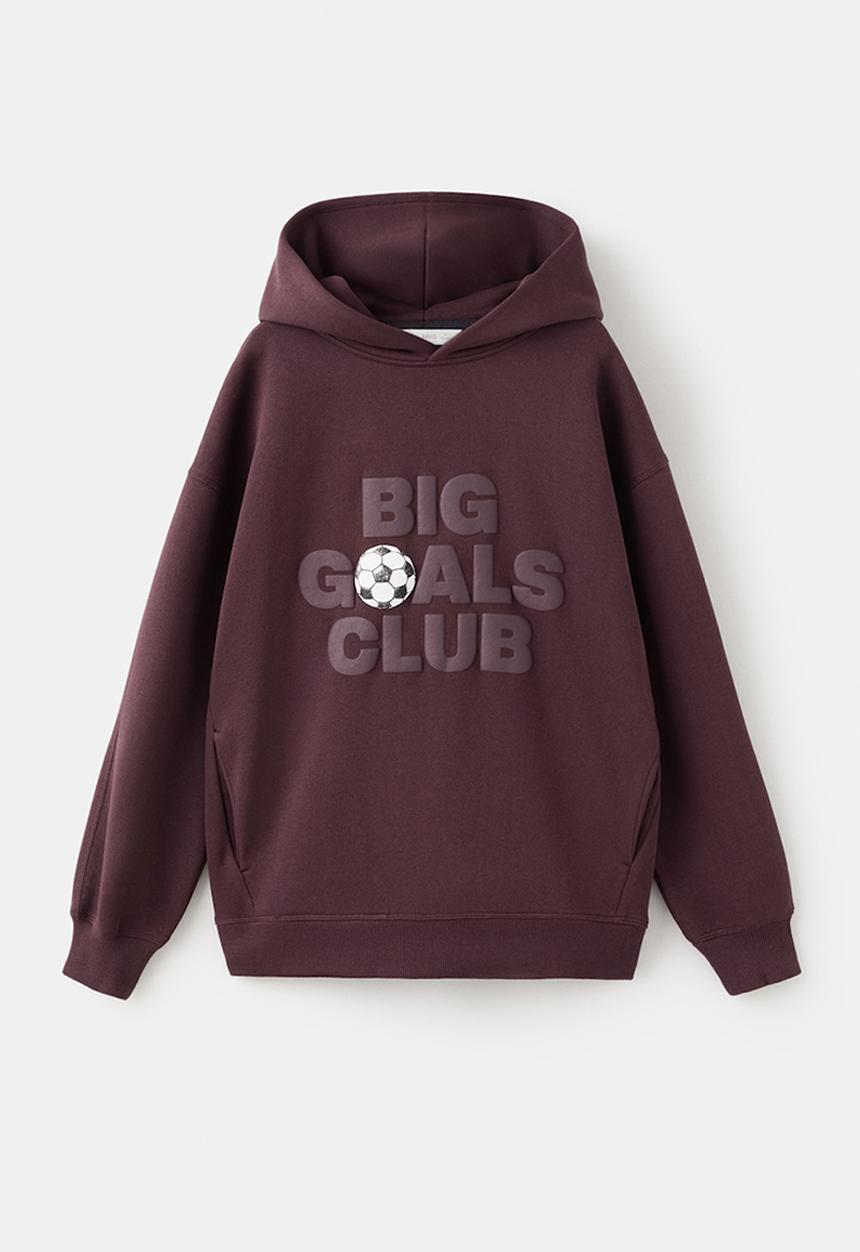 MANGO - Sweatshirt DGOALS - Dark Red