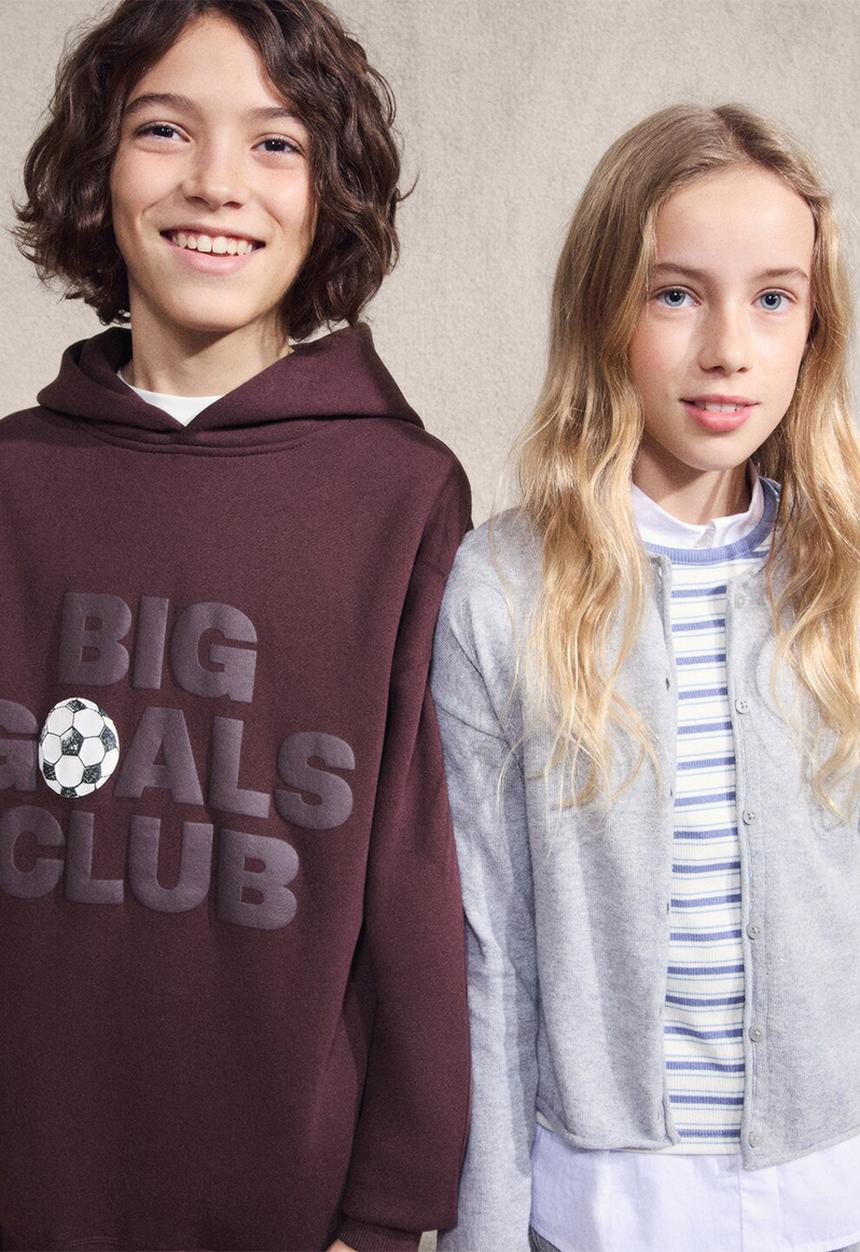 MANGO - Sweatshirt DGOALS - Dark Red