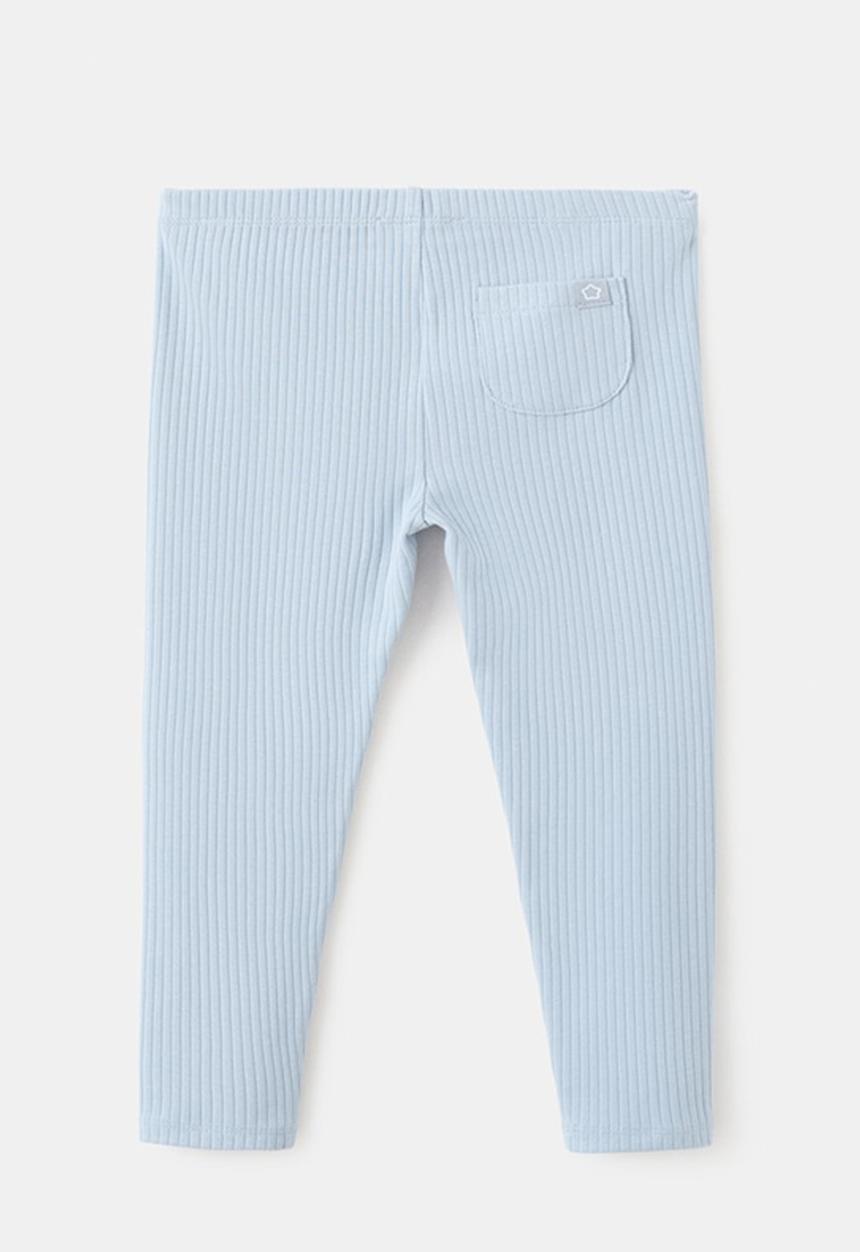 MANGO - Leggings - Medium Blue