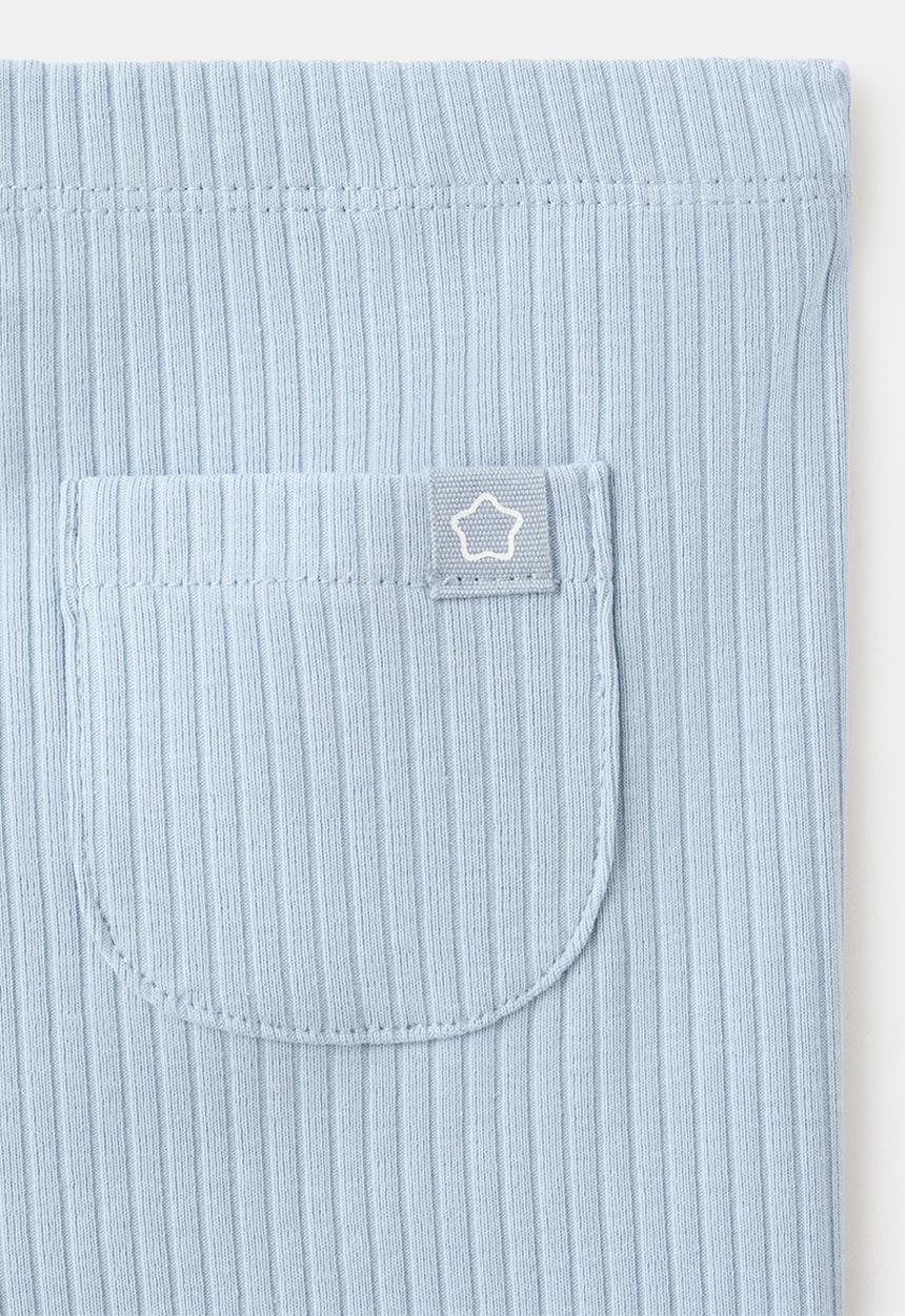 MANGO - Leggings - Medium Blue