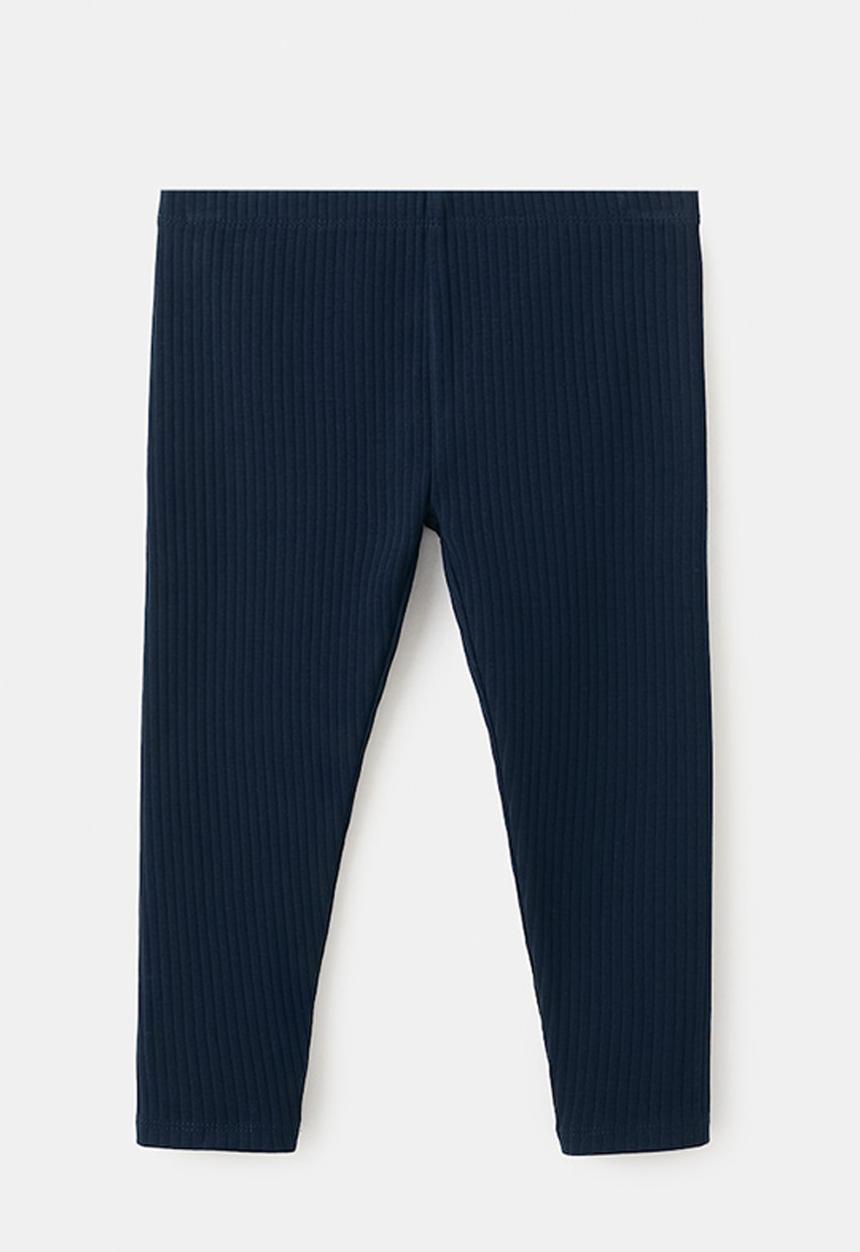 MANGO - Leggings - Navy
