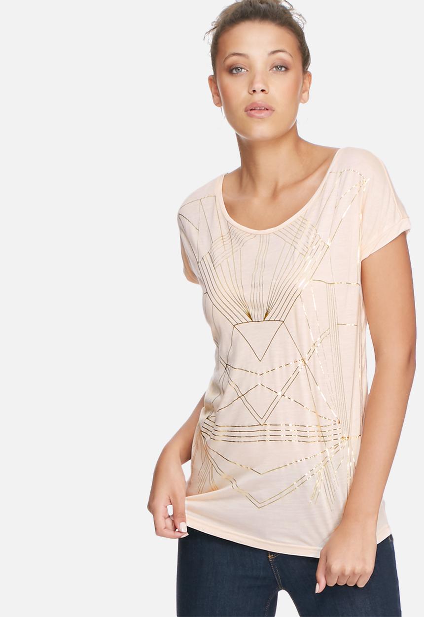 Vero Moda - Martine foil tee