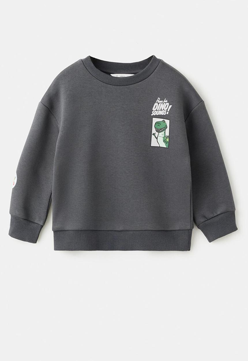 MANGO - Sweatshirt TOYDINO - Charcoal