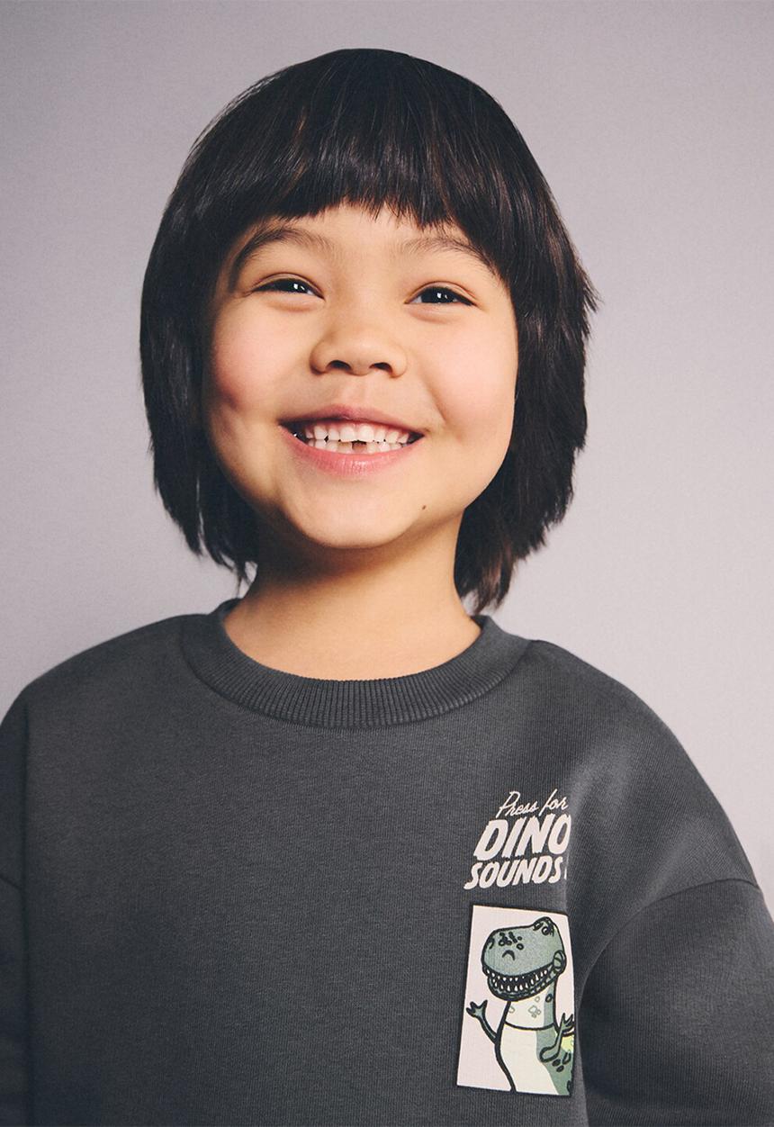 MANGO - Sweatshirt TOYDINO - Charcoal