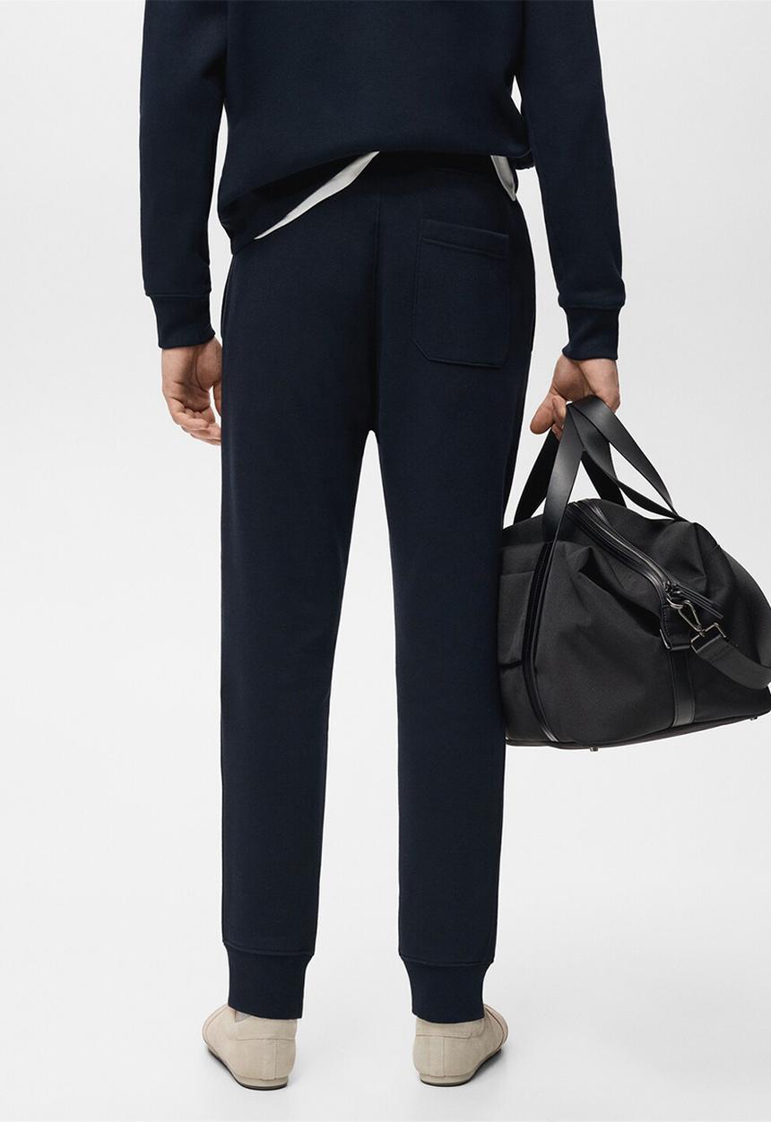 MANGO - Trousers Cohen - Navy