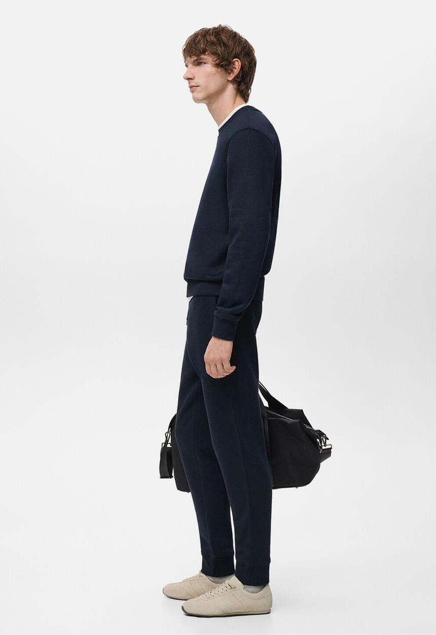 MANGO - Trousers Cohen - Navy