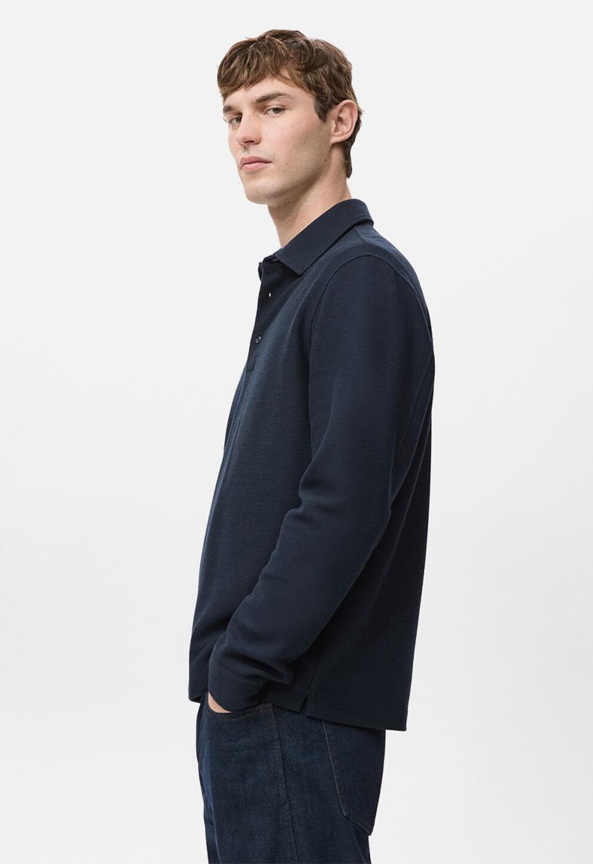 MANGO - Poloshirtvaldez - Navy
