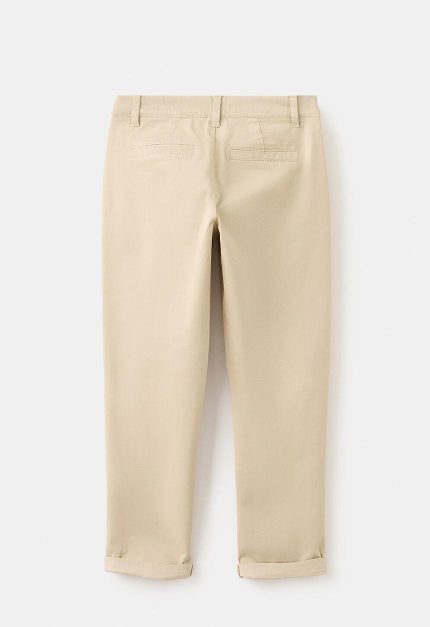 MANGO - Pantalon - Light Beige