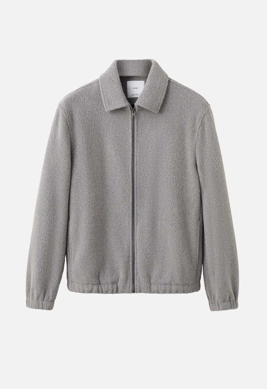 MANGO - Overshirt Bellecz - Ligth Grey Denim