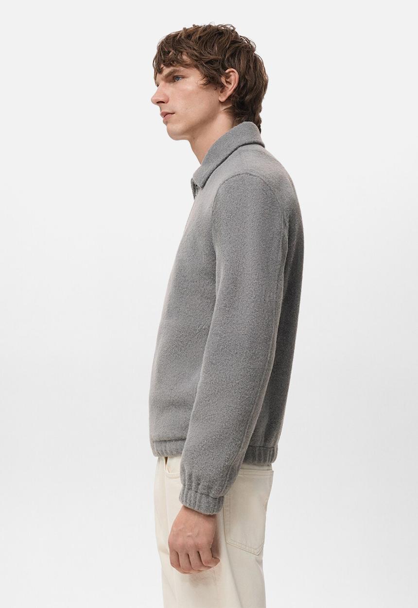 MANGO - Overshirt Bellecz - Ligth Grey Denim