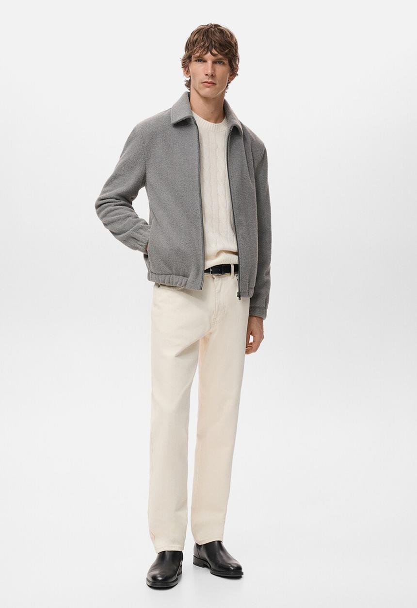 MANGO - Overshirt Bellecz - Ligth Grey Denim