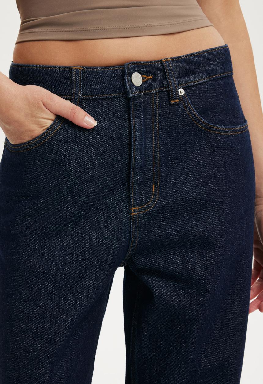 Cotton On - 91 straight jean - aries blue