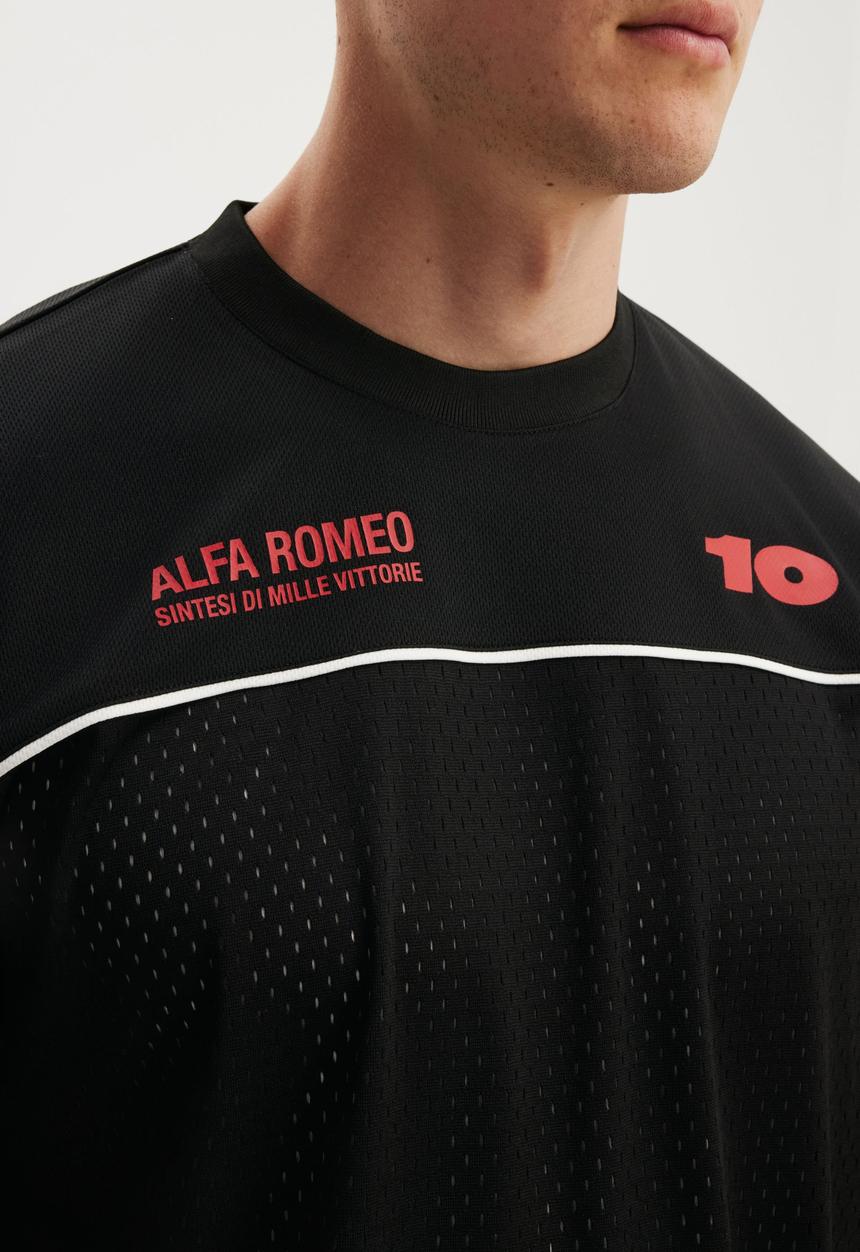 Ls Alfa Romeo Jersey - Lcn Alf Black / Sintesi