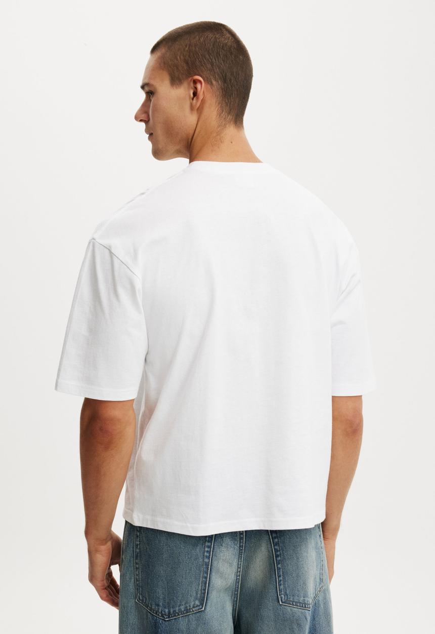 Cotton On - Cropped Fit T-Shirt - White