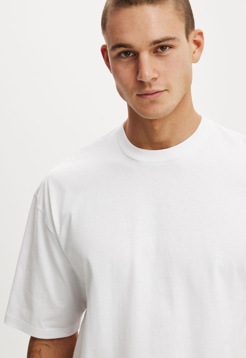 Cotton On - Cropped Fit T-Shirt - White