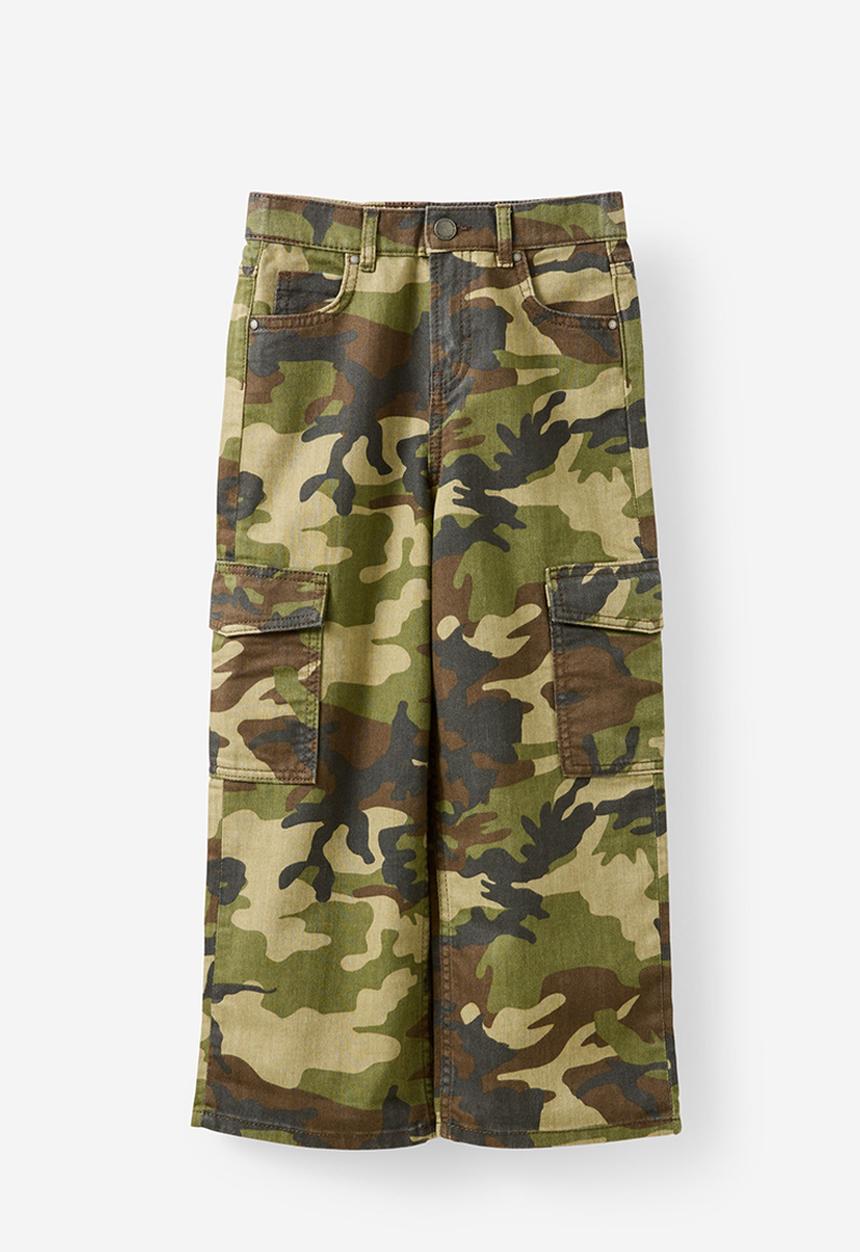 Cotton On - SUPER BAGGY JEAN - CAMO/CARGO
