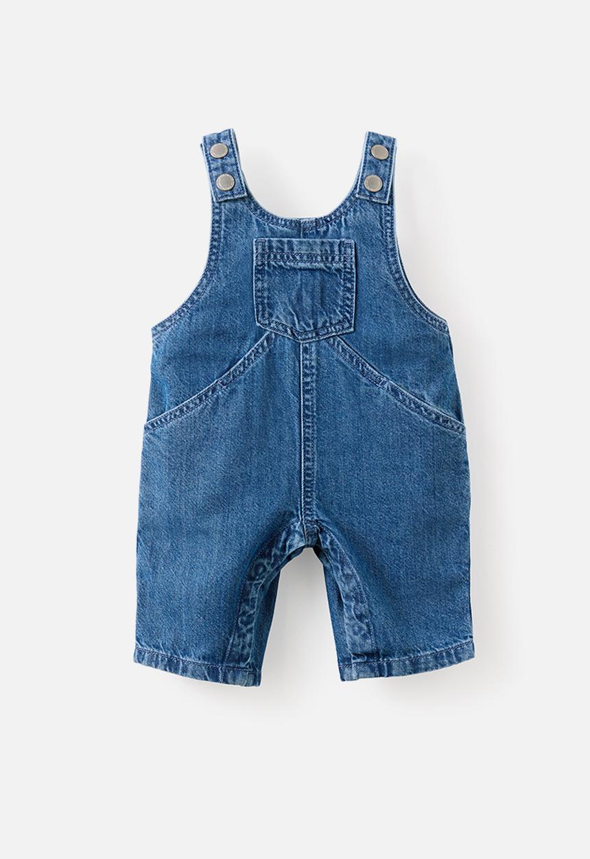 Cotton On - Aspen Denim Overall - Burleigh Blue Wash