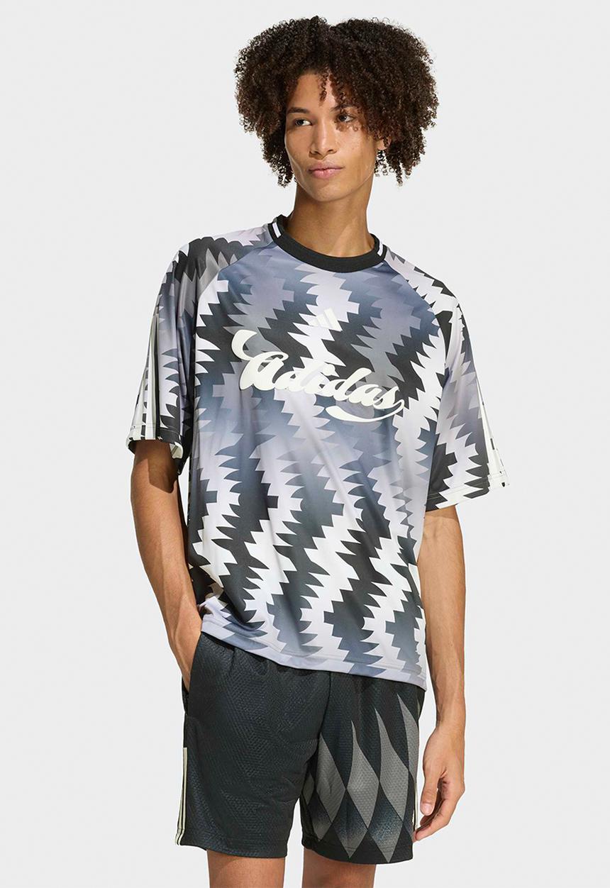 adidas Performance - House Of Tiro X Common Goal Tee -  Grey four/black/off white/carbon