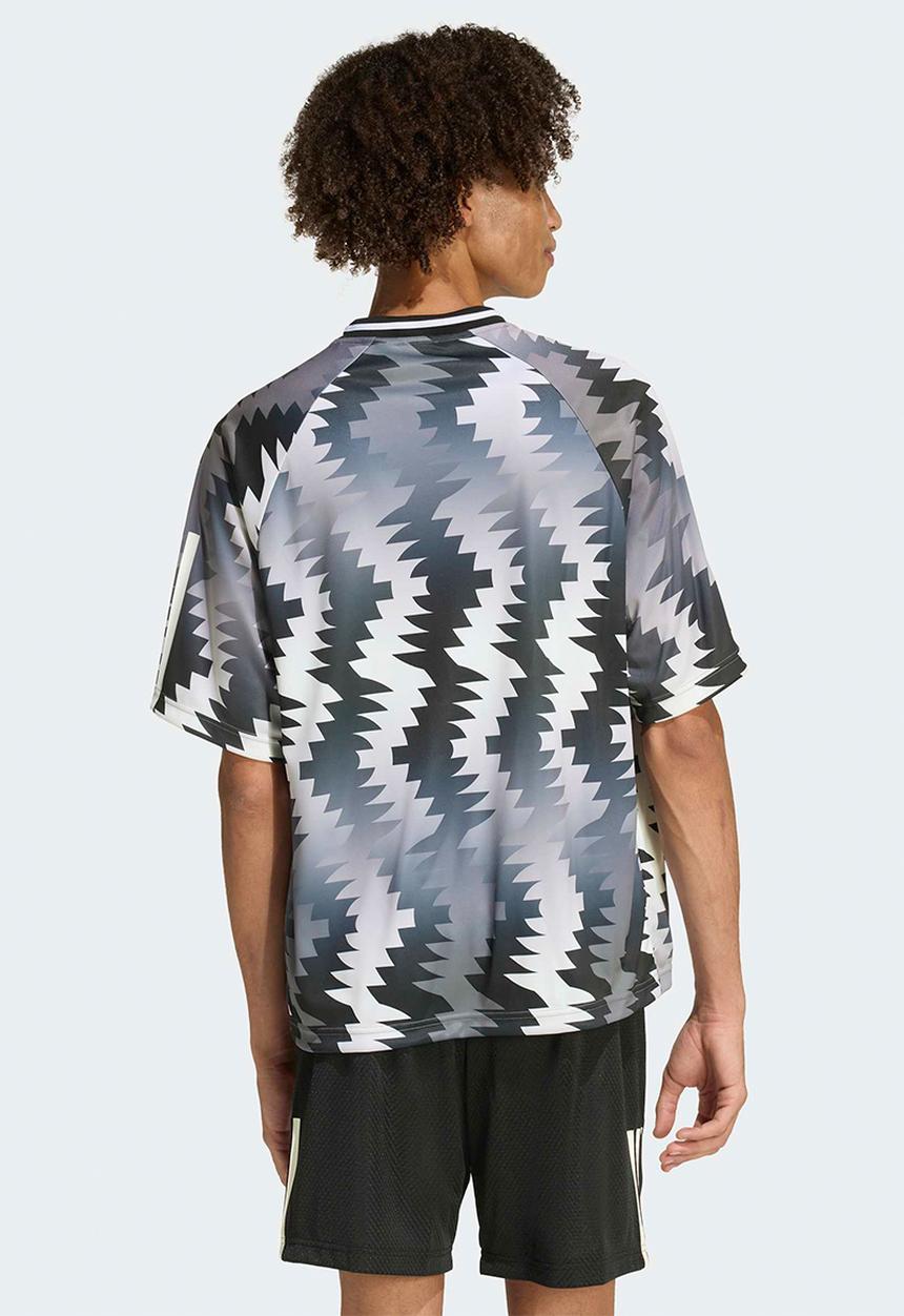 adidas Performance - House Of Tiro X Common Goal Tee -  Grey four/black/off white/carbon