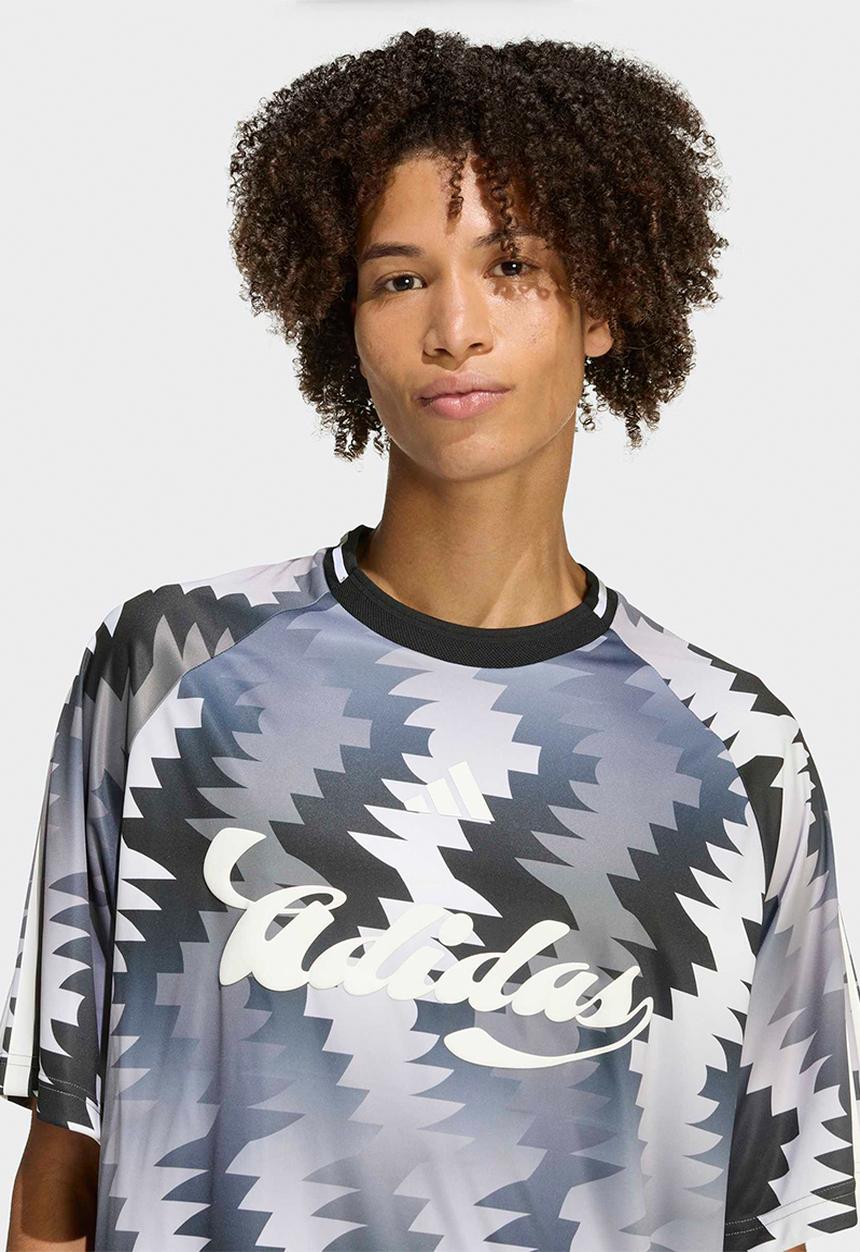 adidas Performance - House Of Tiro X Common Goal Tee -  Grey four/black/off white/carbon