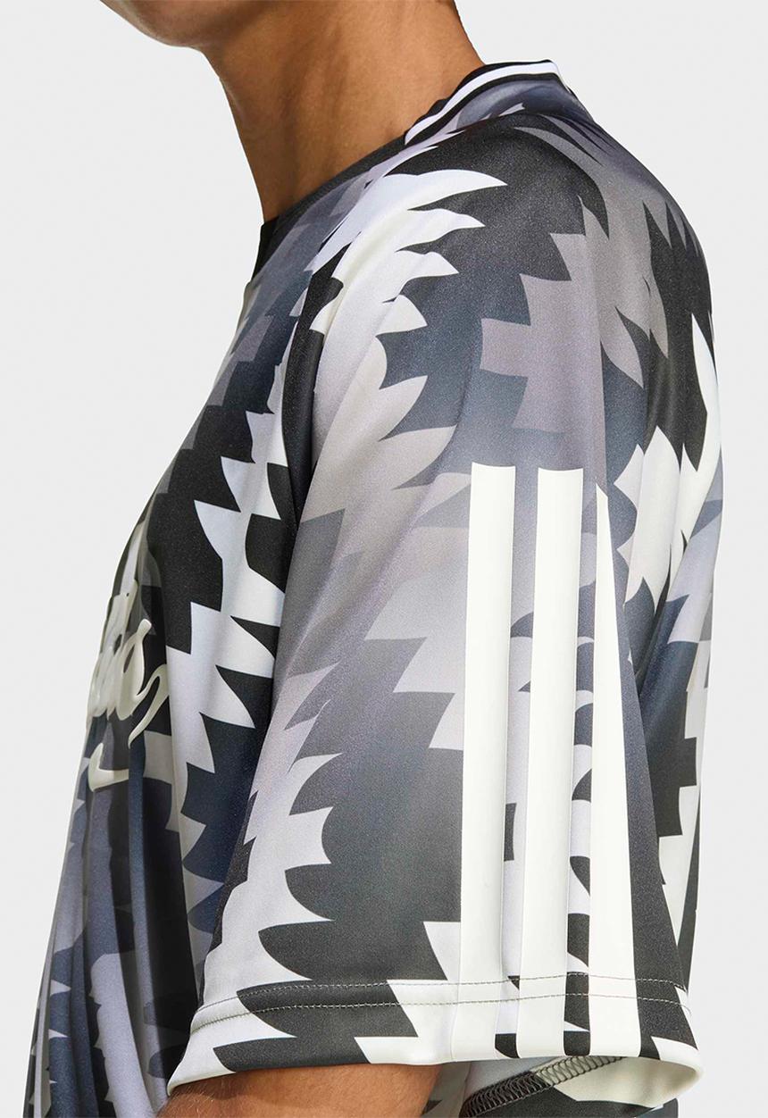 adidas Performance - House Of Tiro X Common Goal Tee -  Grey four/black/off white/carbon