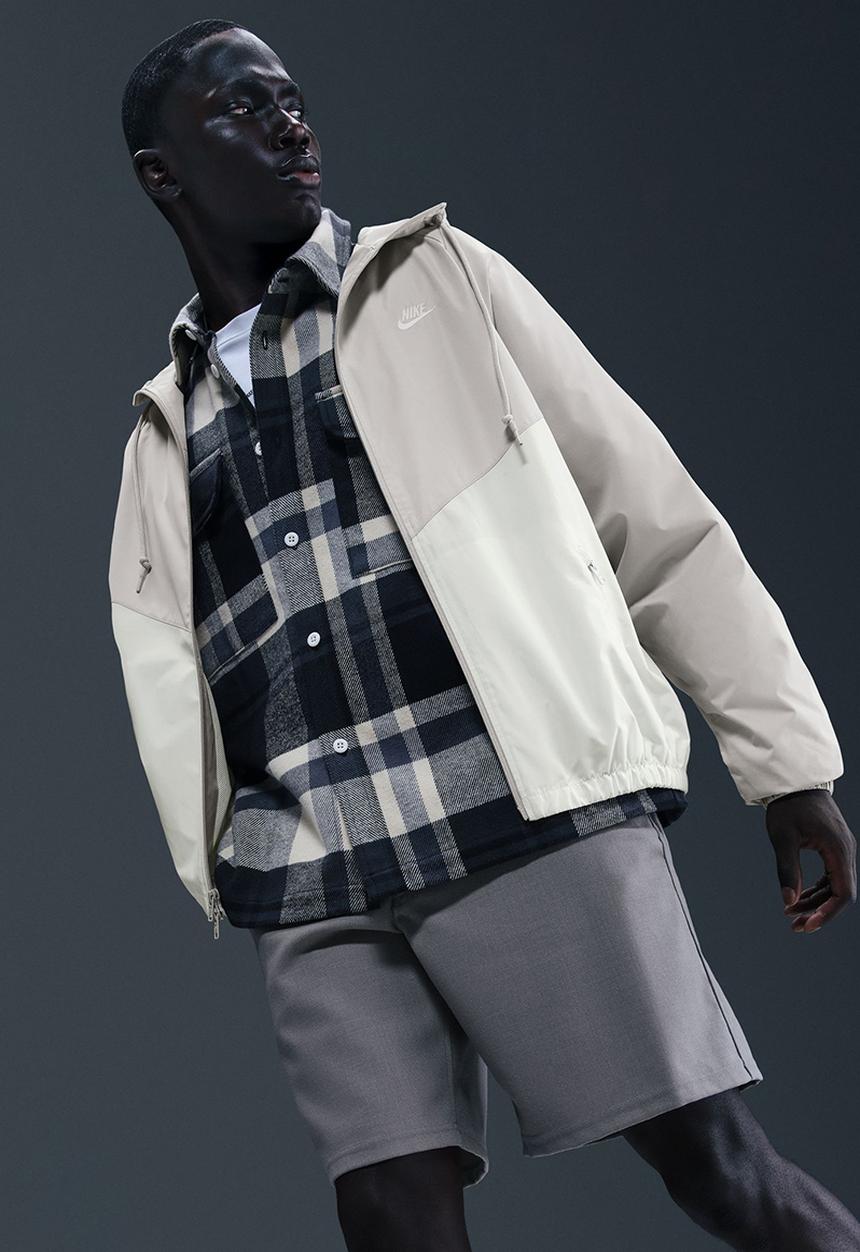 Nike - Nike Windrunner Lined Jacket - Cream/Beige