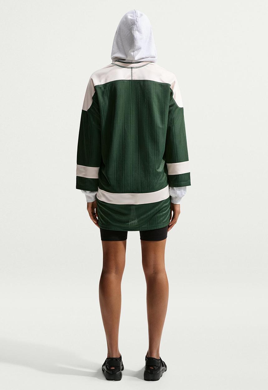 Nike - W Nsw Jersey Tunic Mod - Fir/Chalk/Chalk