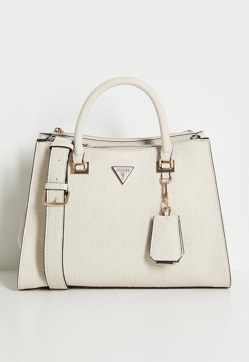 GUESS - Dita Multi Comp Satchel - White
