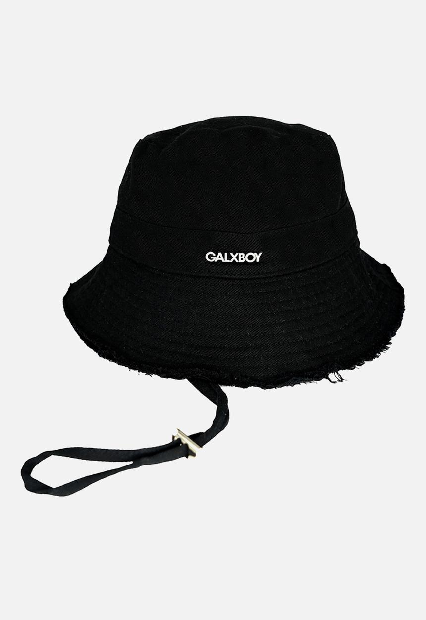 GALXBOY - Washed cotton hat - black