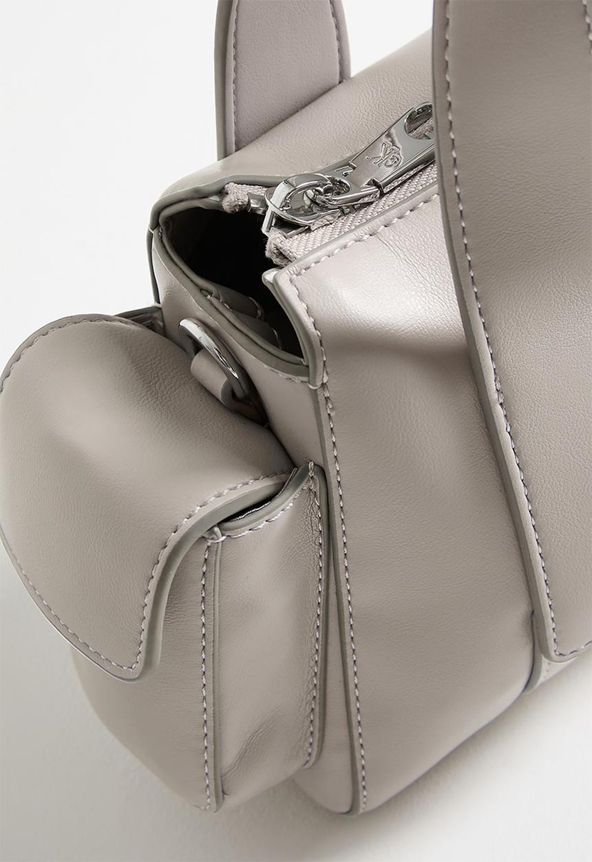Calvin Klein - Webbing Strap Pocket 2Qo Handbag- Chateau / Old Silver