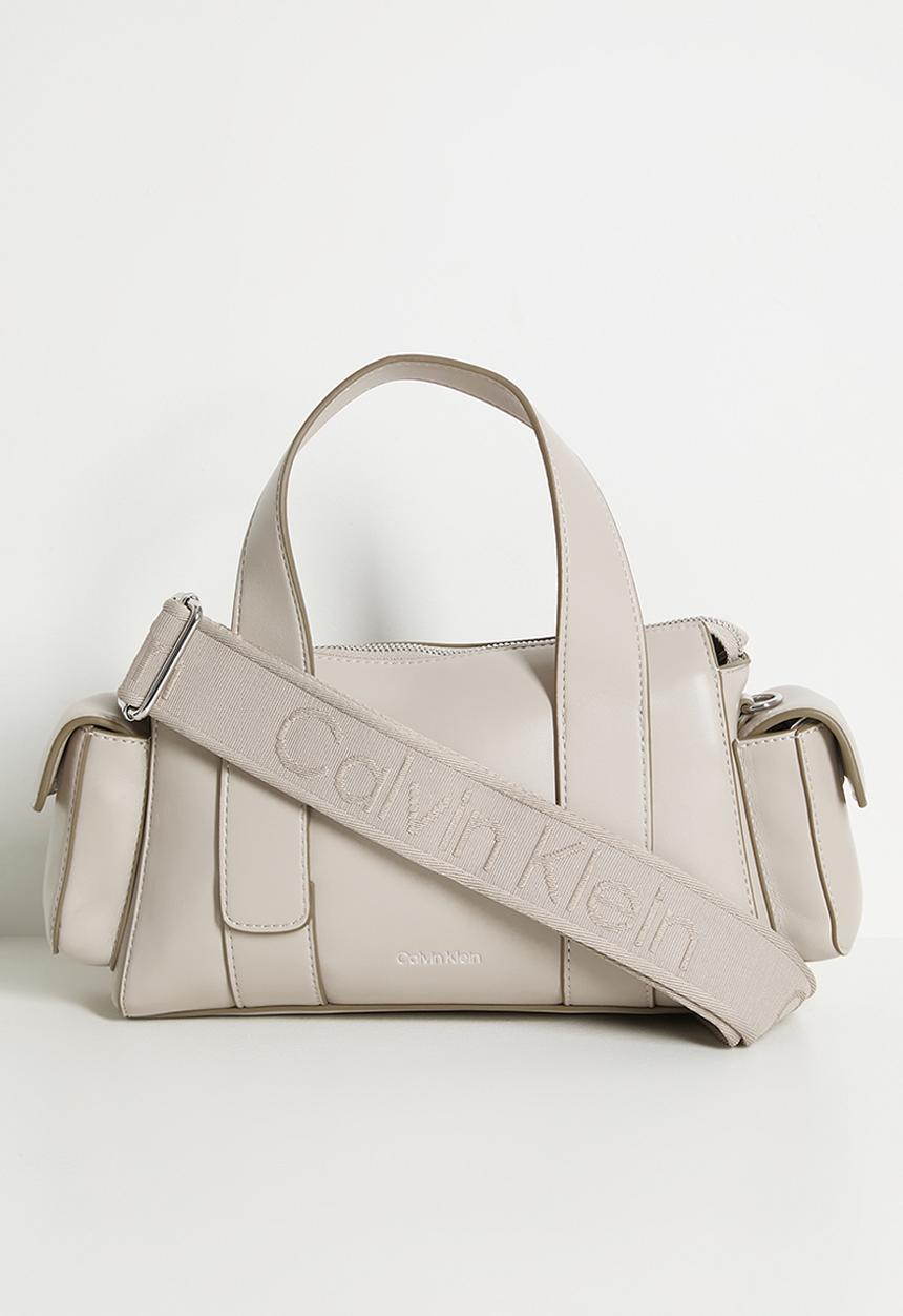 Calvin Klein - Webbing Strap Pocket 2Qo Handbag- Chateau / Old Silver