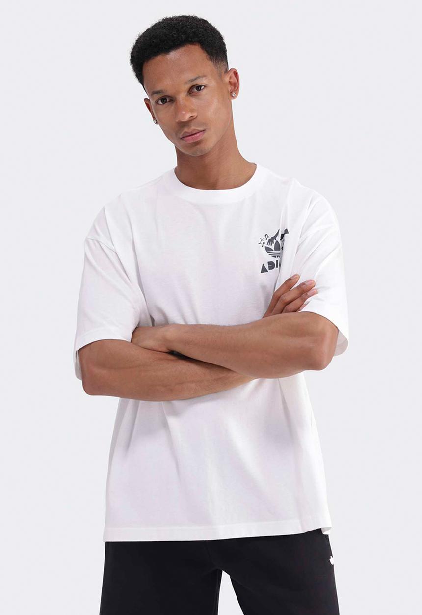 adidas Originals - JAZZ CLUB 2 Tee -WHITE