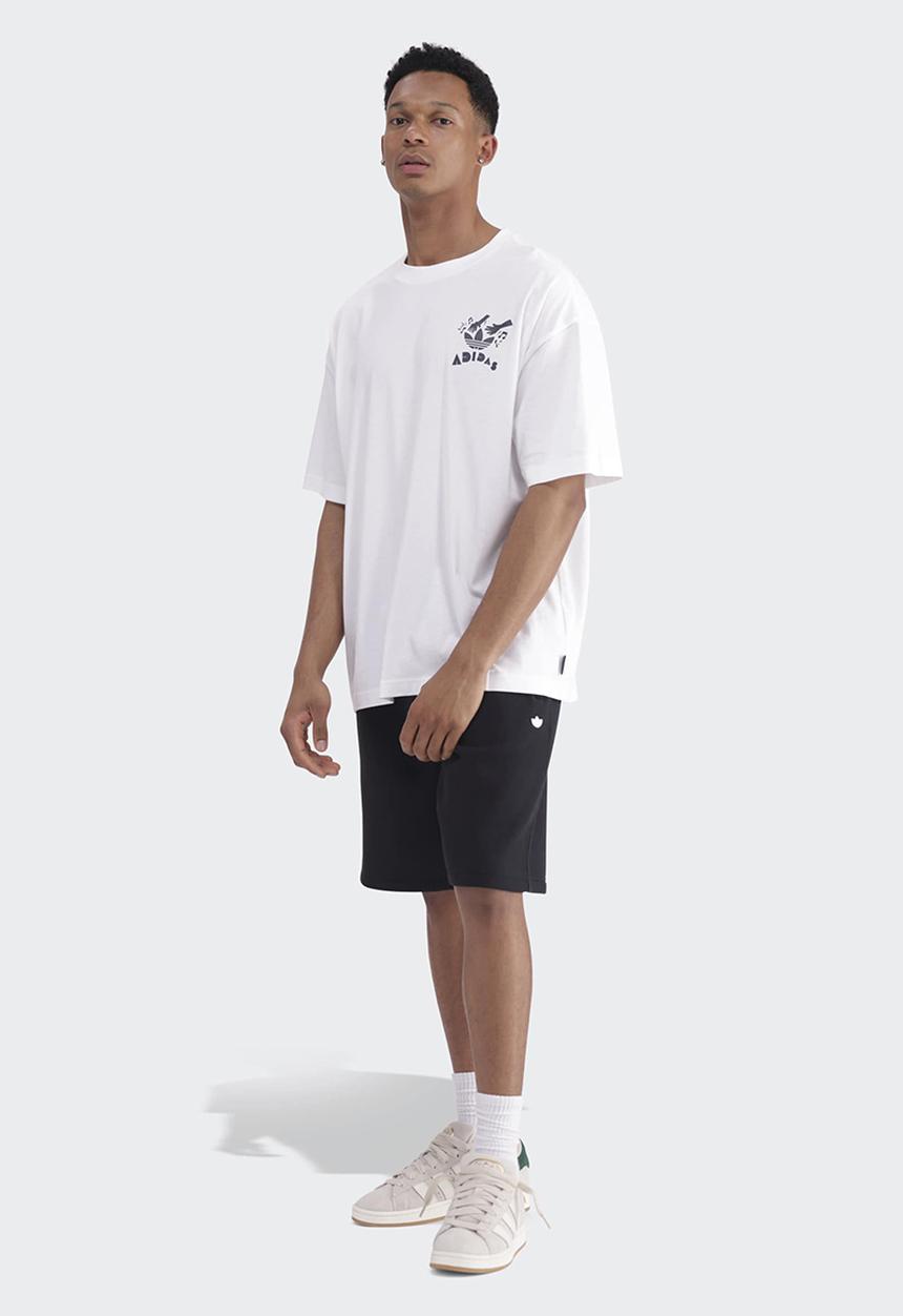 adidas Originals - JAZZ CLUB 2 Tee -WHITE