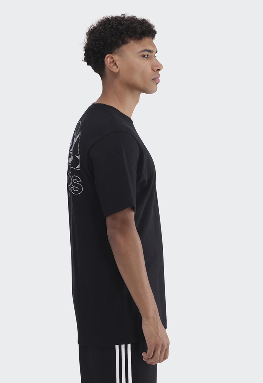 adidas Originals - WINTER RESORT MOUNTAIN Tee -  BLACK