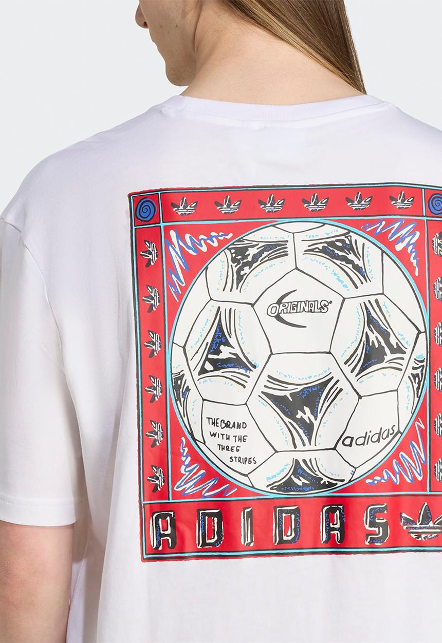 adidas Originals - GRAPHIC TEE  - WHITE