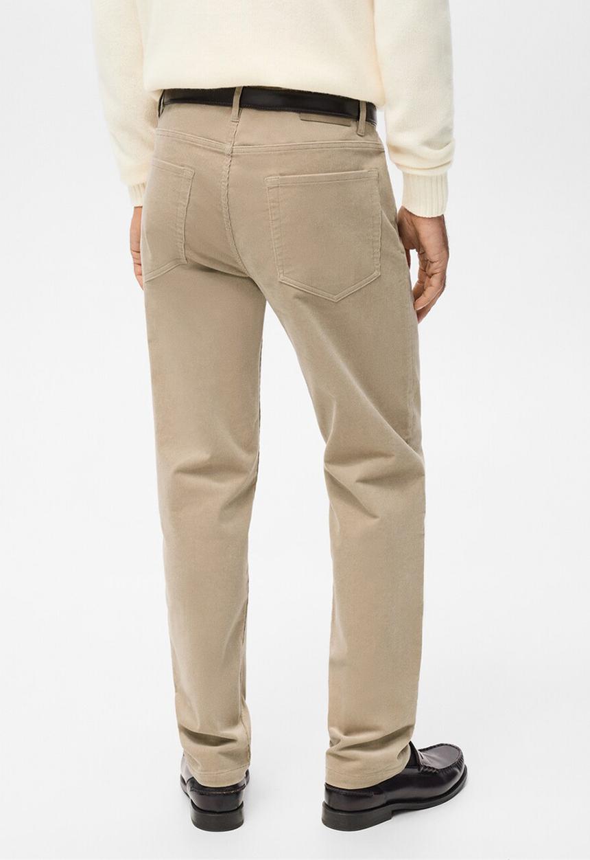 MANGO - Trousers Ercolano - Sand
