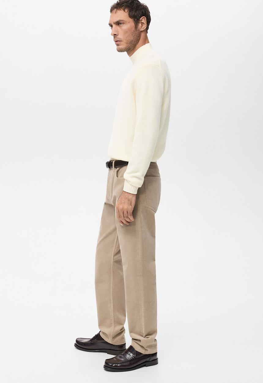 MANGO - Trousers Ercolano - Sand
