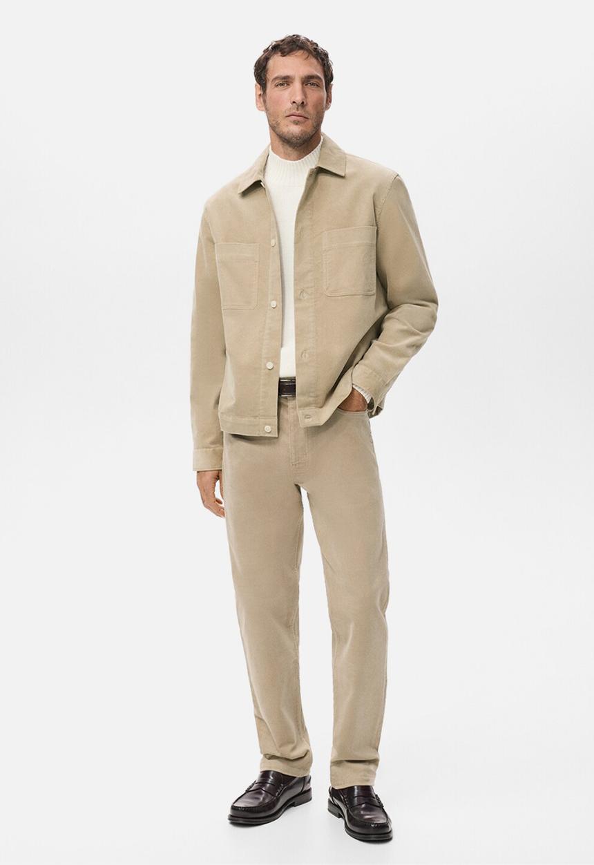 MANGO - Trousers Ercolano - Sand