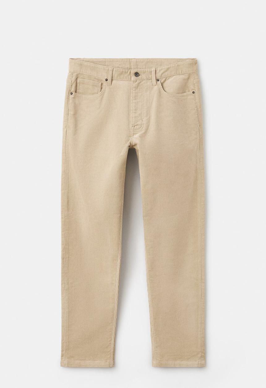 MANGO - Trousers Ercolano - Sand
