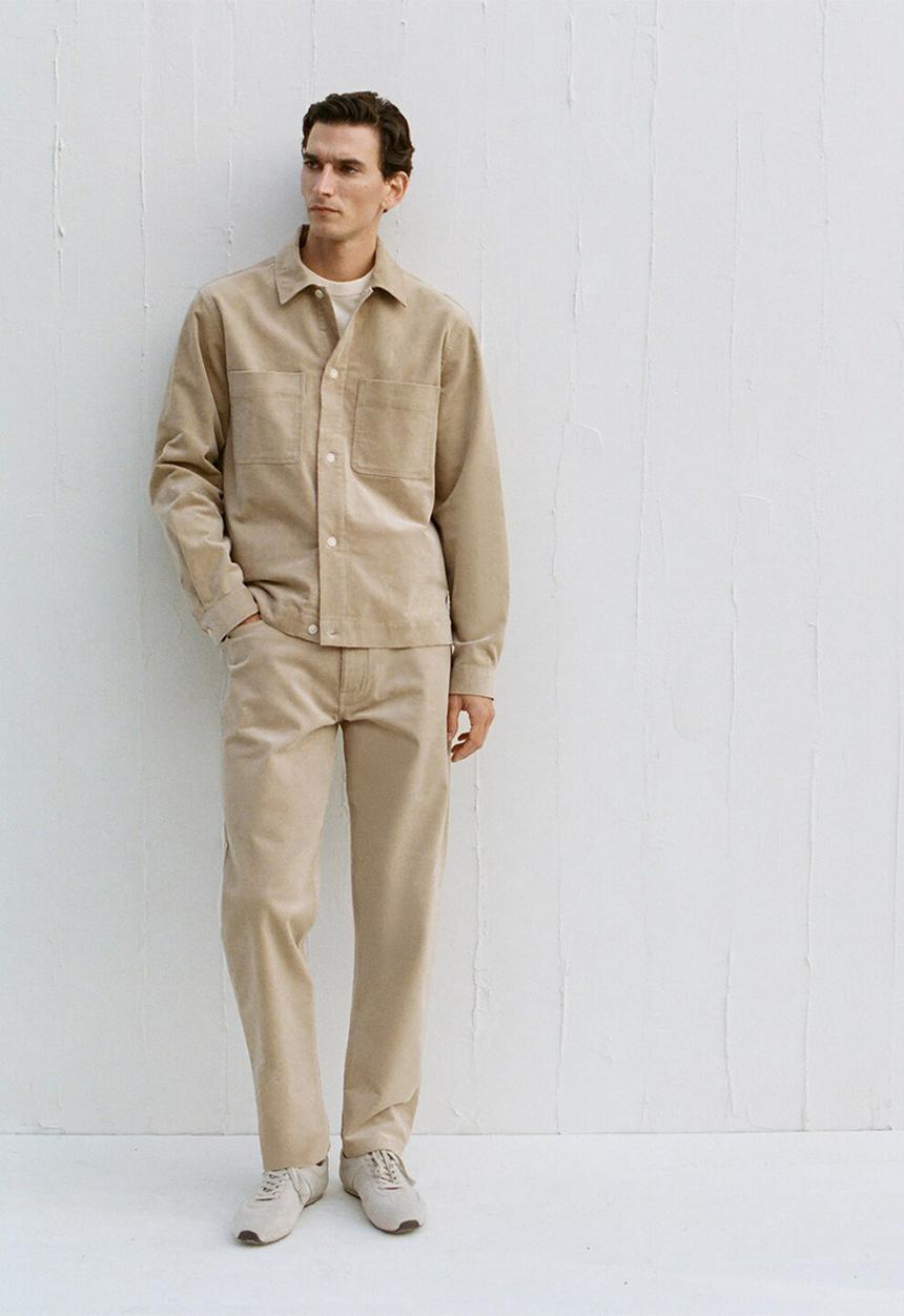 MANGO - Trousers Ercolano - Sand