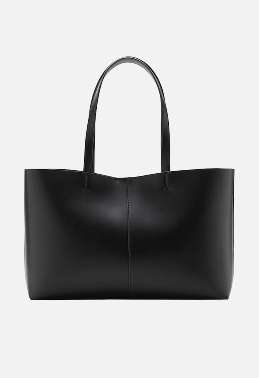 MANGO - Manu shoulder bag-black