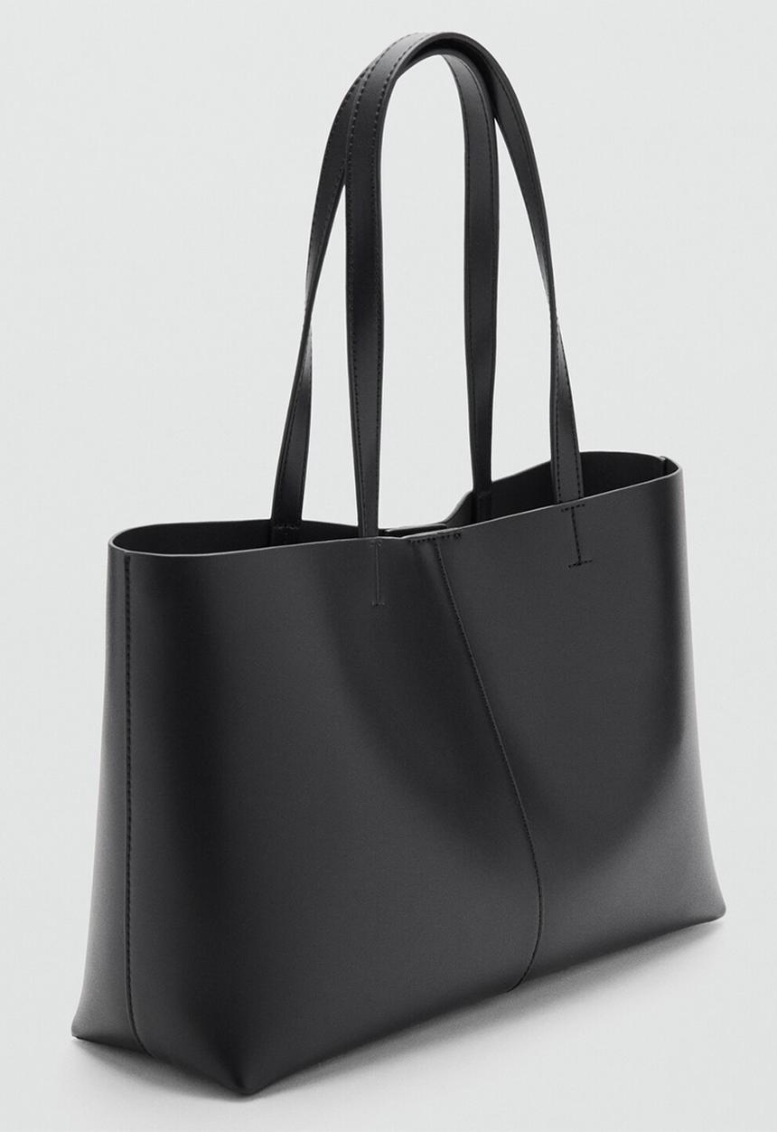 MANGO - Manu shoulder bag-black