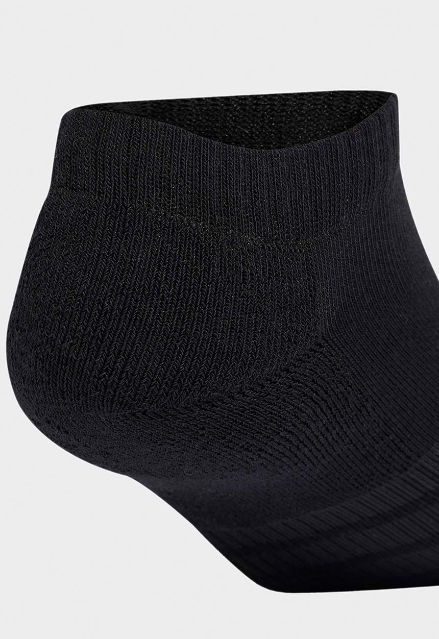 adidas Originals - Cushioned Essentials Low Cut Socks 3 - medium grey heather/white/black