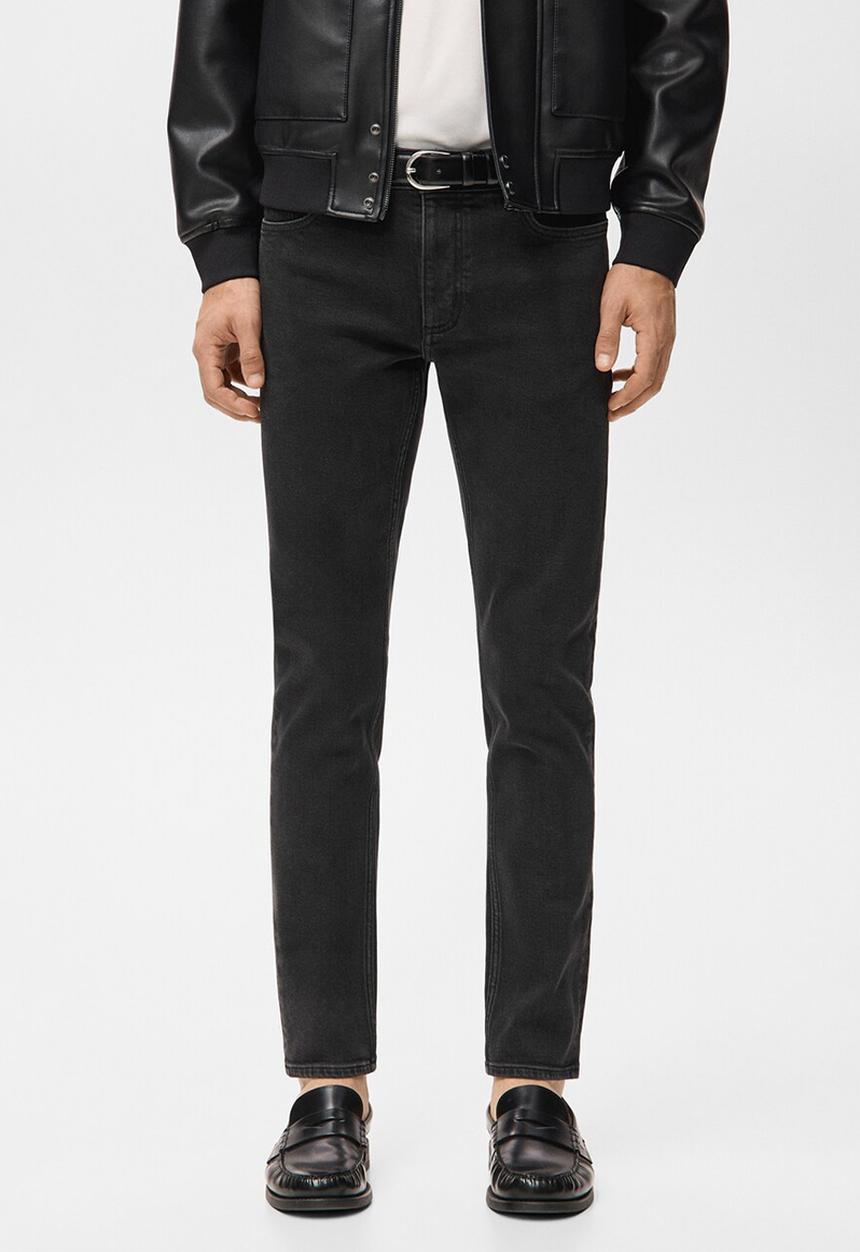 MANGO - Jeansjan - Black Denim