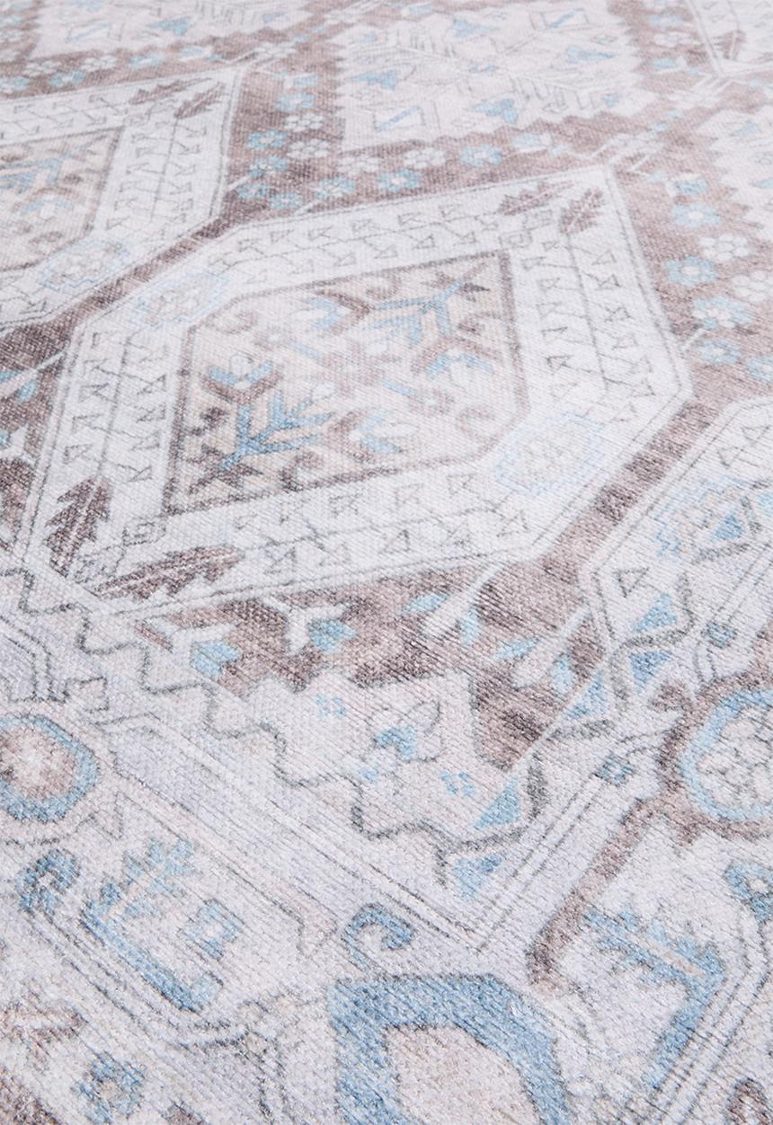 Fotakis - Eve Plush Woven Emblem Rug Mocca