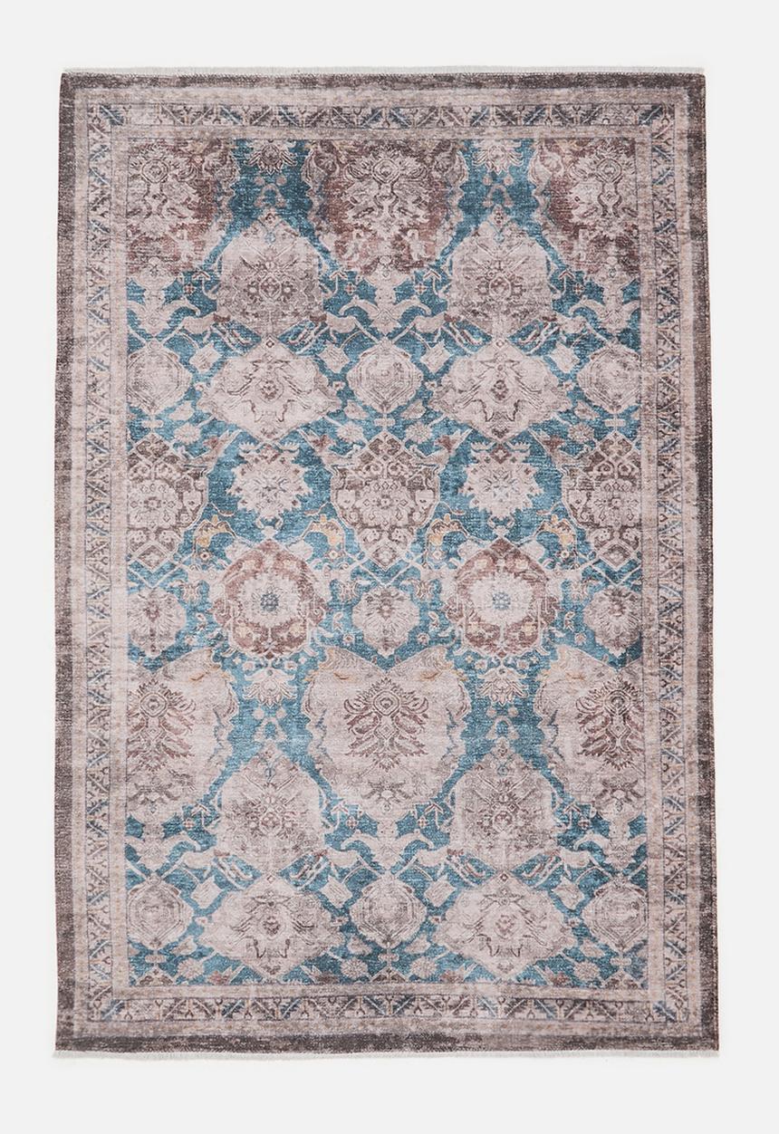 Fotakis - Eve Plush Woven Floral  Rug Rust