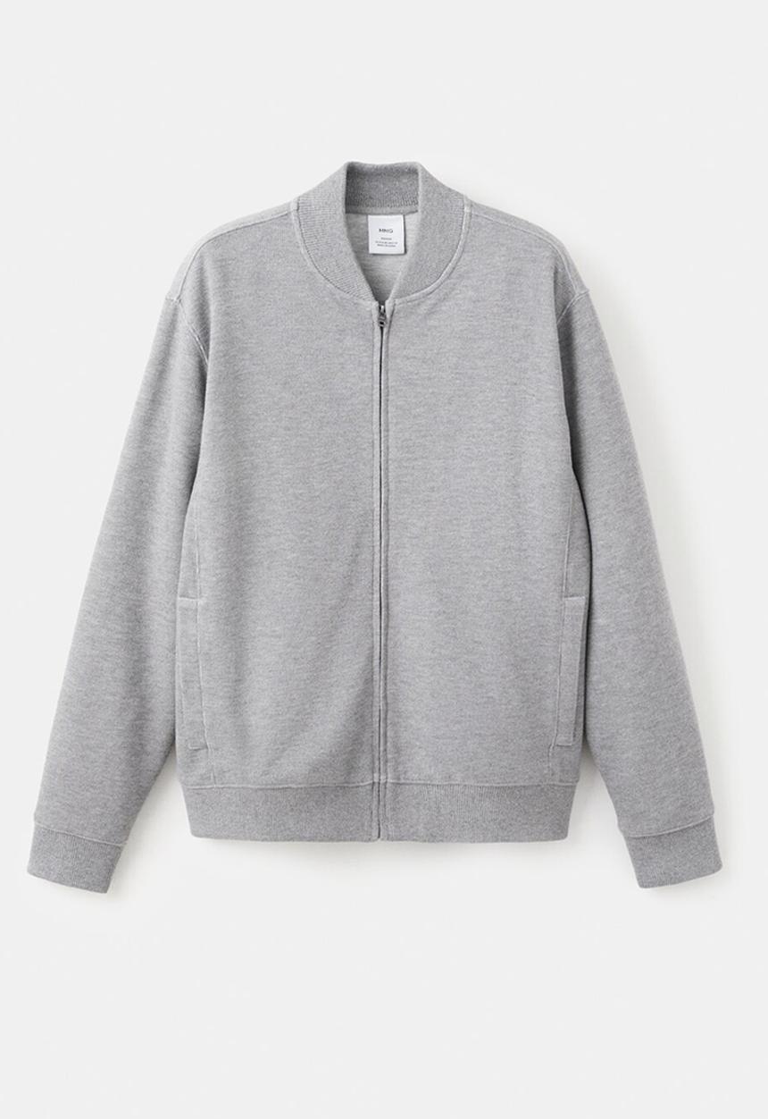 MANGO - Sweatshirt Cerlerb - Light Grey Denim