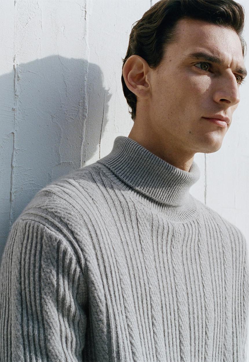 MANGO - Sweatermarinat - Grey